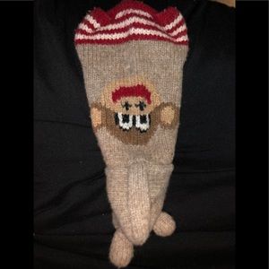 Sock Monkey Dog Sweater